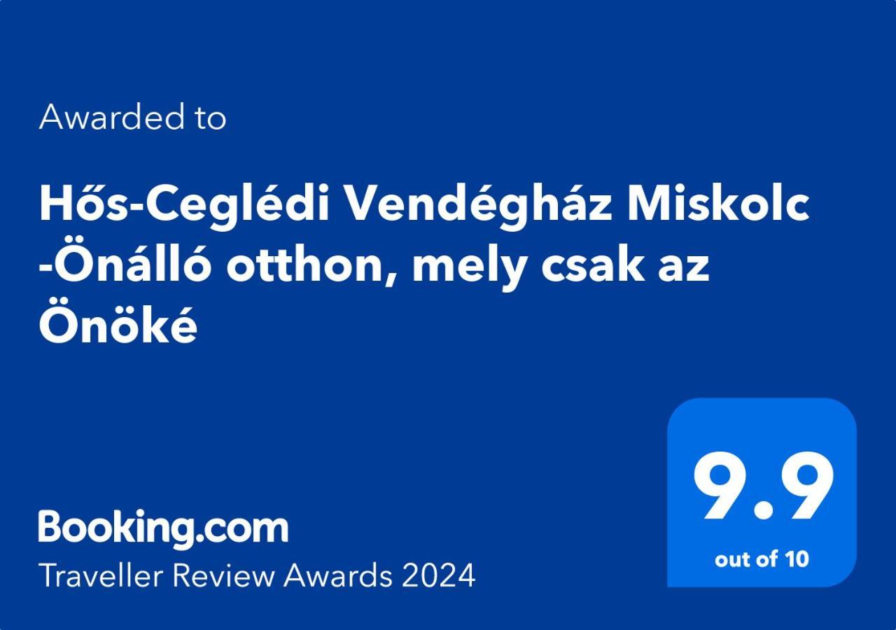 Hos-Cegledi Vendeghaz Miskolc -Oenallo Otthon, Mely Csak Az Oenoeke Εξωτερικό φωτογραφία